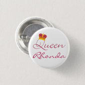 Schaltfläche "Queen Design" Button (Vorne & Hinten)