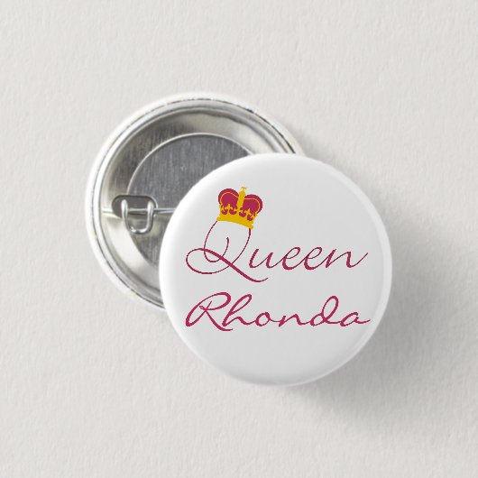 Schaltfläche "Queen Design" Button (Vorne & Hinten)