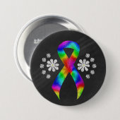 Schaltfläche "Rainbow Awarbon" für Chalkboard Button (Vorne & Hinten)
