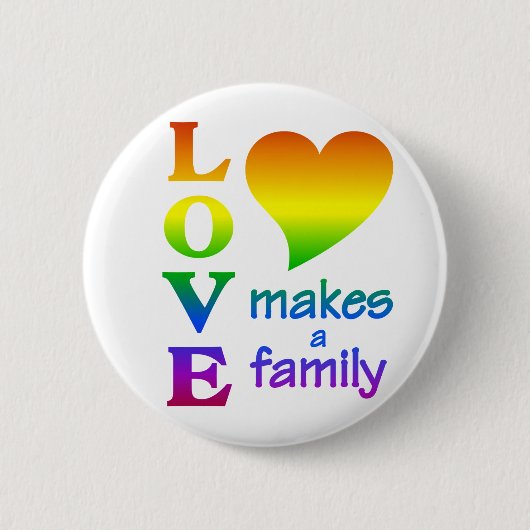 Schaltfläche "Rainbow Family" Button (Vorderseite)
