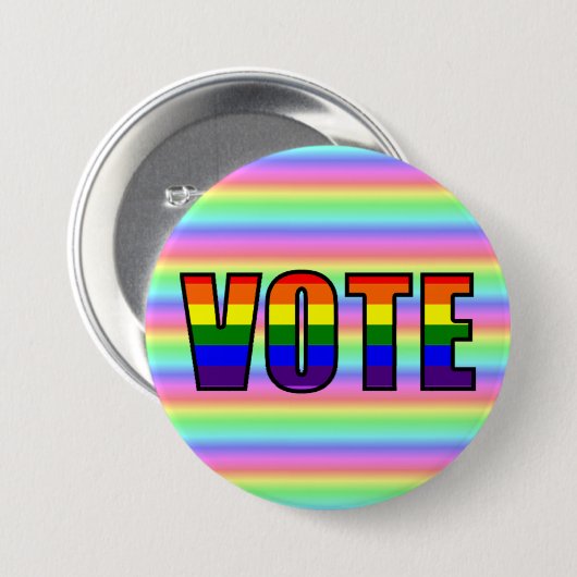 Schaltfläche "Rainbow LGBT" Button (Vorne & Hinten)