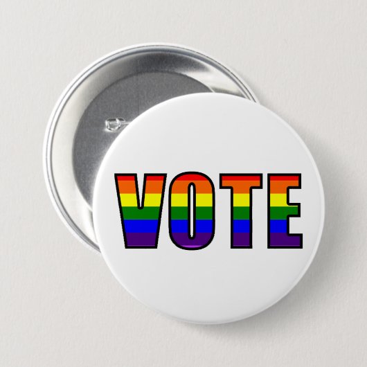 Schaltfläche "Rainbow LGBT" Button (Vorne & Hinten)