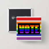 Schaltfläche "Rainbow LGBT" Button (Vorne & Hinten)