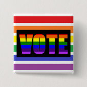 Schaltfläche "Rainbow LGBT" Button (Vorderseite)