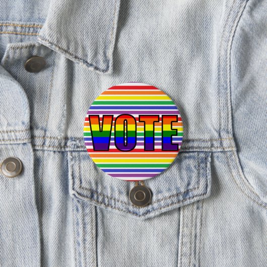 Schaltfläche "Rainbow LGBT" Button (Beispiel)