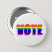 Schaltfläche "Rainbow LGBT" Button (Vorne & Hinten)