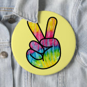 Schaltfläche "Rainbow Peace" Button (Beispiel)