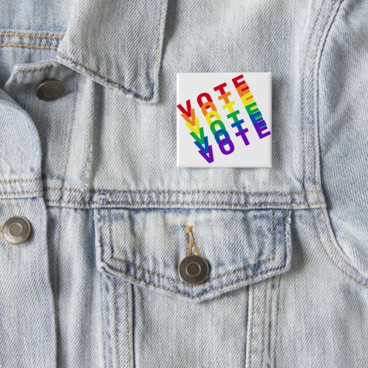 Schaltfläche "Rainbow Vote" Button (Beispiel)
