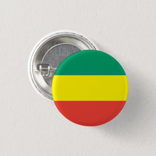 Schaltfläche Rasta-Farben Button (Vorne & Hinten)