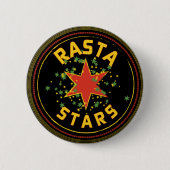 Schaltfläche Rasta-Sterne Button (Vorderseite)