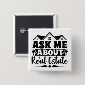 Schaltfläche "Real Anwesen Property Realtor" Button (Vorne & Hinten)