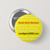 Schaltfläche "Recall Gavin 2020" Button (Vorne & Hinten)