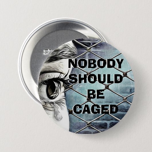 Schaltfläche "Rechte der Flüchtlinge" Button (Vorne & Hinten)