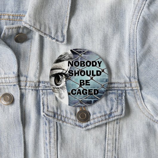 Schaltfläche "Rechte der Flüchtlinge" Button (Beispiel)