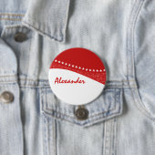 Schaltfläche "Red Dazzling Star Curves" Button (Beispiel)