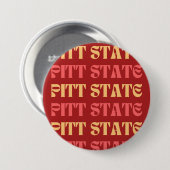 Schaltfläche "Red Pitt Staat Pitt Staat Game Day" Button (Vorne & Hinten)