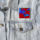 Schaltfläche Red Sky Blue Blätter Button (Beispiel)