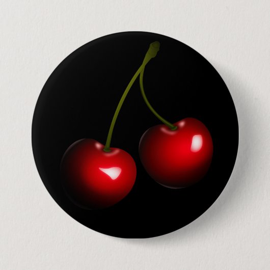 Schaltfläche "Red Sweet Cherry" - Farbe auswählen Button (Vorderseite)