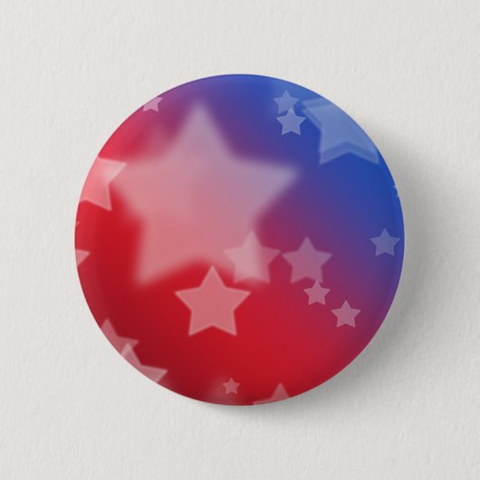Schaltfläche "Red White and Blue Stars" Button (Vorderseite)