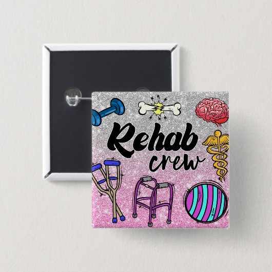 Schaltfläche "Rehab-Crew" Button (Vorne & Hinten)
