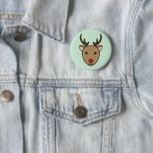 Schaltfläche Reindeer Holiday Button (Beispiel)