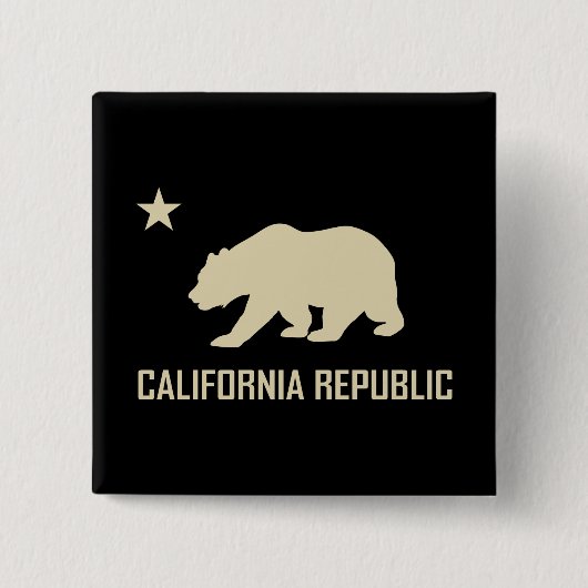 Schaltfläche Republik Kalifornien Button (Vorderseite)
