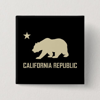 Schaltfläche Republik Kalifornien Button
