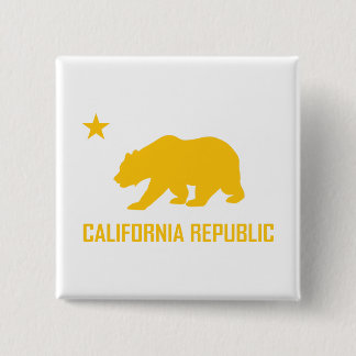 Schaltfläche Republik Kalifornien Button