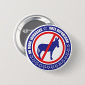 Schaltfläche "Republikanische Stimme" Button (Vorne & Hinten)