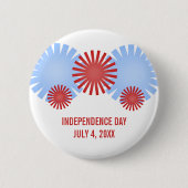 Schaltfläche "Retro Fireworks" Button (Vorderseite)