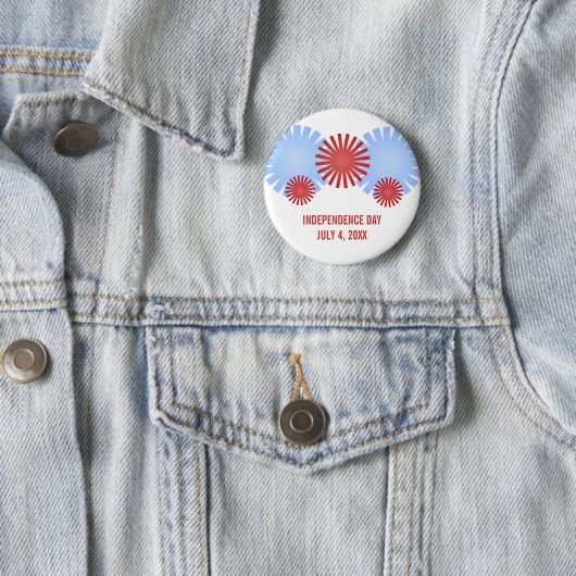 Schaltfläche "Retro Fireworks" Button (Beispiel)