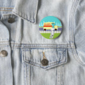 Schaltfläche "Retro Small Town Milkman" Button (Beispiel)