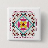 Schaltfläche Rhododendron Trail Button (Vorderseite)