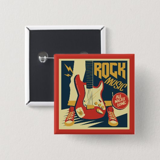 Schaltfläche "Rock" Button (Vorne & Hinten)