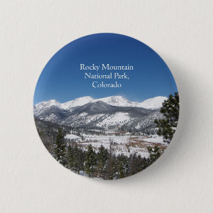 Schaltfläche Rocky Mountain National Park Button