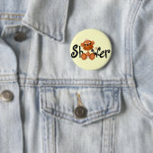 Schaltfläche "Rosa Baby Monkey" Button (Beispiel)