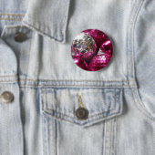 Schaltfläche Rosa Baubles Button (Beispiel)