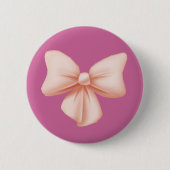 Schaltfläche "Rosa Bogen" Button (Vorderseite)