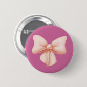 Schaltfläche "Rosa Bogen" Button (Vorne & Hinten)