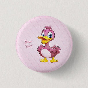 Schaltfläche "Rosa Ente" Button