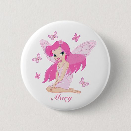 Schaltfläche "Rosa Farbe" Button (Vorderseite)