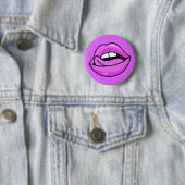 Schaltfläche "Rosa Lippen" Button (Beispiel)