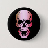 Schaltfläche "Rosa Skull" Button (Vorderseite)