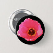 Schaltfläche "Rosa Tulip" Button (Vorne & Hinten)