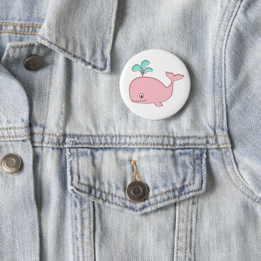 Schaltfläche "Rosa Wal" Button (Beispiel)