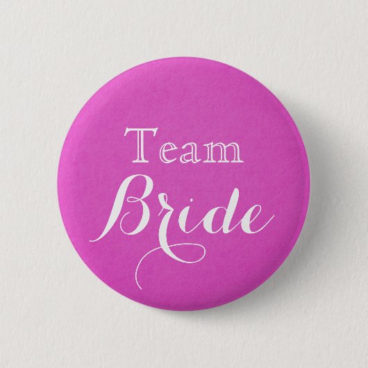 Schaltfläche "Rosa Wedding Team Bridge" Button (Vorderseite)