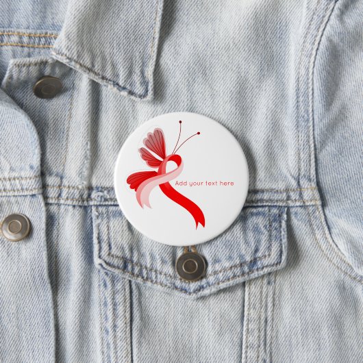 Schaltfläche "Rot und Weiß" Button (Beispiel)