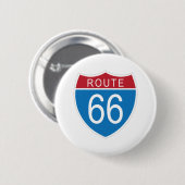Schaltfläche Route 66 Button (Vorne & Hinten)