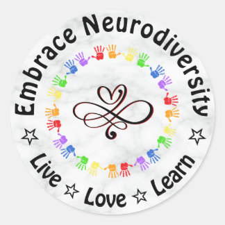 Schaltfläche Runder Aufkleber