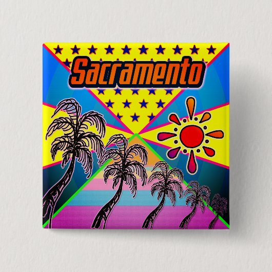 Schaltfläche "Sacramento Freedom" Button (Vorderseite)